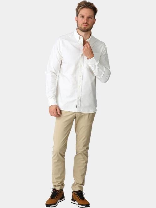 camasa cu maneci lungi pt. barbati Timberland Lake Warner Solid Oxford Shirt alb 5