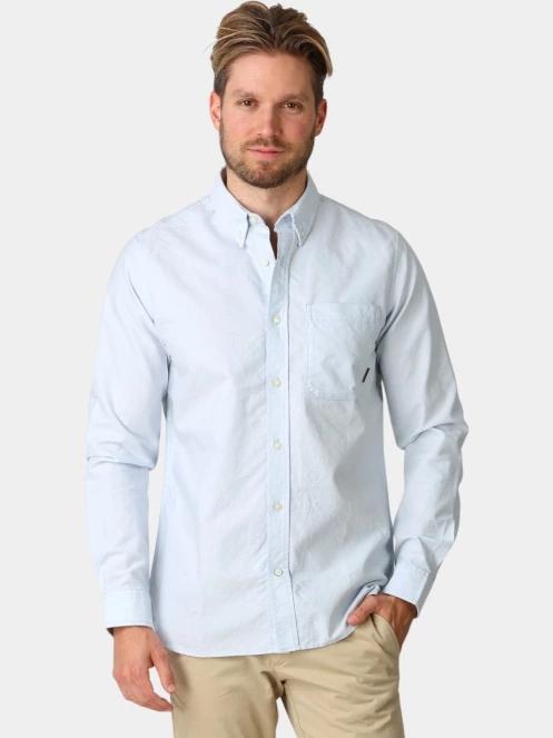 camasa cu maneci lungi pt. barbati Timberland Lake Warner Solid Oxford Shirt albastru 2