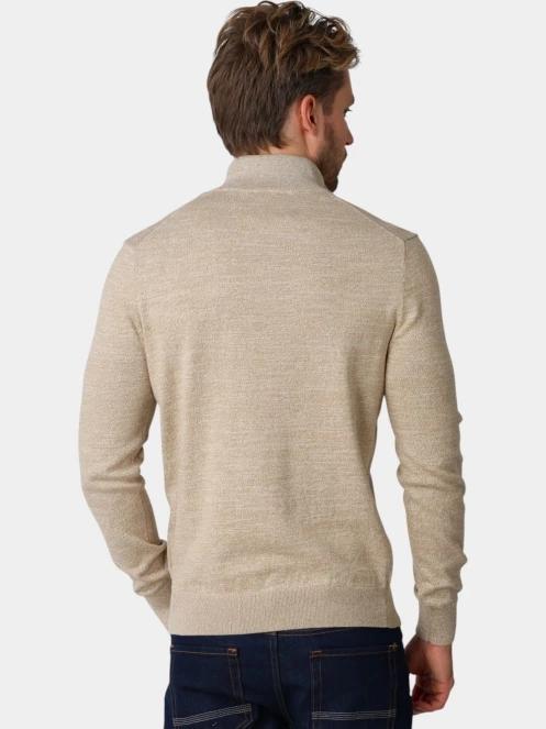 pulover tricotat pt. barbati Timberland Williams River Cotton 1/4 Zip Sweater gri 4