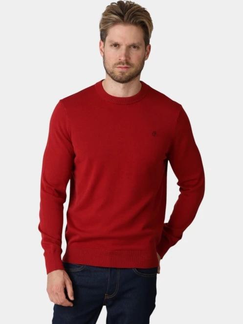 pulover tricotat pt. barbati Timberland Williams River Cotton Crew Neck Sweate bordo 2