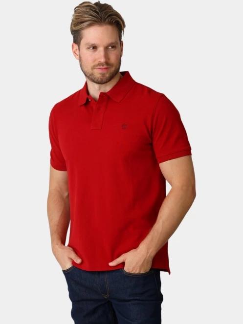 tricou cu guler pt. barbati Timberland Millers River Pique SS Polo bordo 2