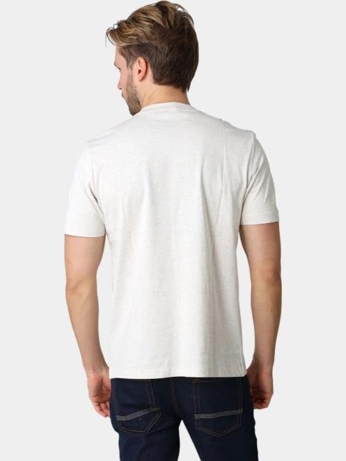 tricou cu maneci scurte pt. barbati Timberland Established 1973 SS Embroidered Tee gri 4