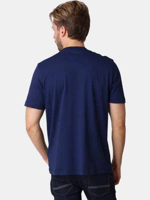 tricou cu maneci scurte pt. barbati Timberland Established 1973 SS Embroidered Tee albastru inchis 4