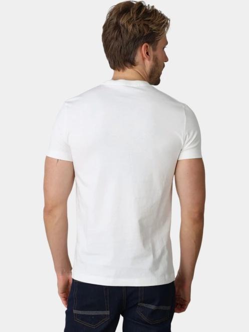 tricou cu maneci scurte pt. barbati Timberland Dunstan River SS Tee (Slim) alb 4