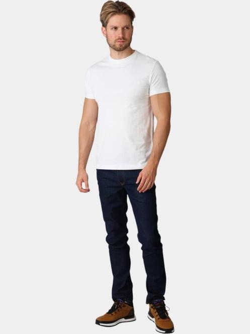 tricou cu maneci scurte pt. barbati Timberland Dunstan River SS Tee (Slim) alb 5