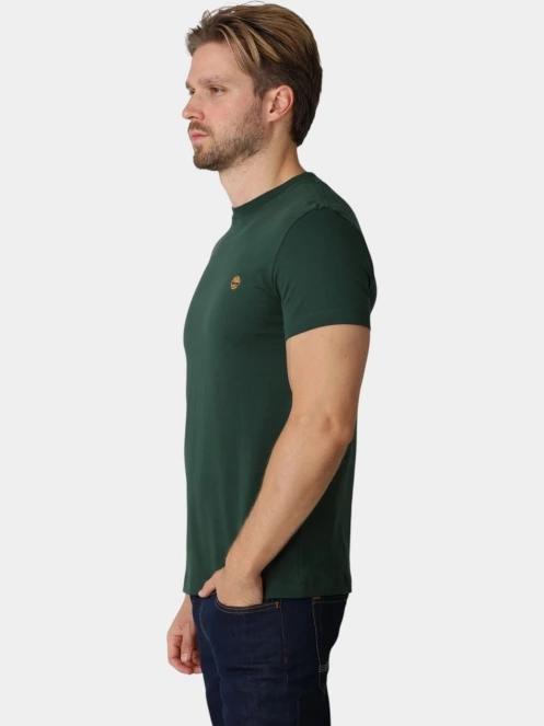 tricou cu maneci scurte pt. barbati Timberland Dunstan River SS Tee (Slim) verde inchis 3