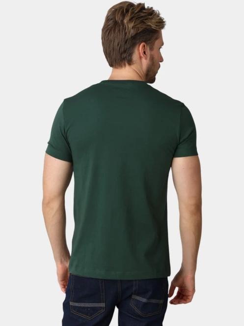 tricou cu maneci scurte pt. barbati Timberland Dunstan River SS Tee (Slim) verde inchis 4