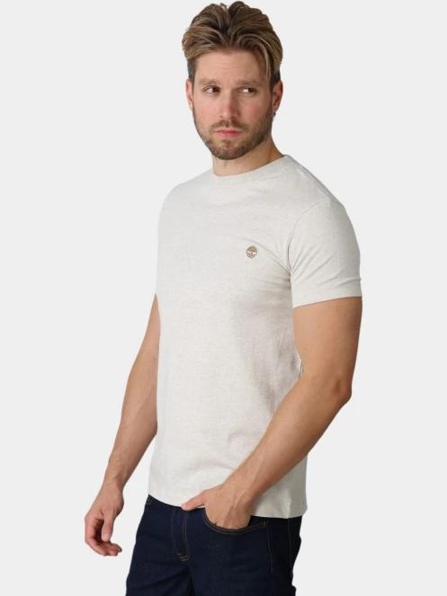 tricou cu maneci scurte pt. barbati Timberland Dunstan River SS Tee (Slim) gri 3