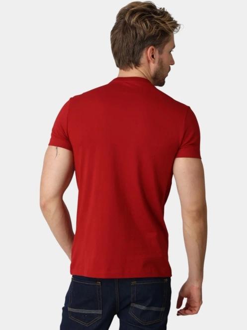 tricou cu maneci scurte pt. barbati Timberland Dunstan River SS Tee (Slim) bordo 4