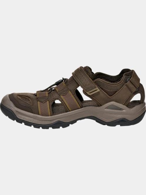 sandale de drumetie pt. barbati Teva Omnium 2 Leather maro 4