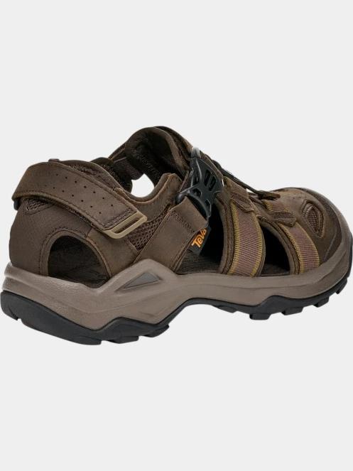 sandale de drumetie pt. barbati Teva Omnium 2 Leather maro 5