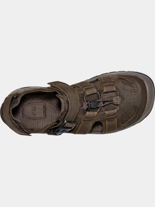 sandale de drumetie pt. barbati Teva Omnium 2 Leather maro 6