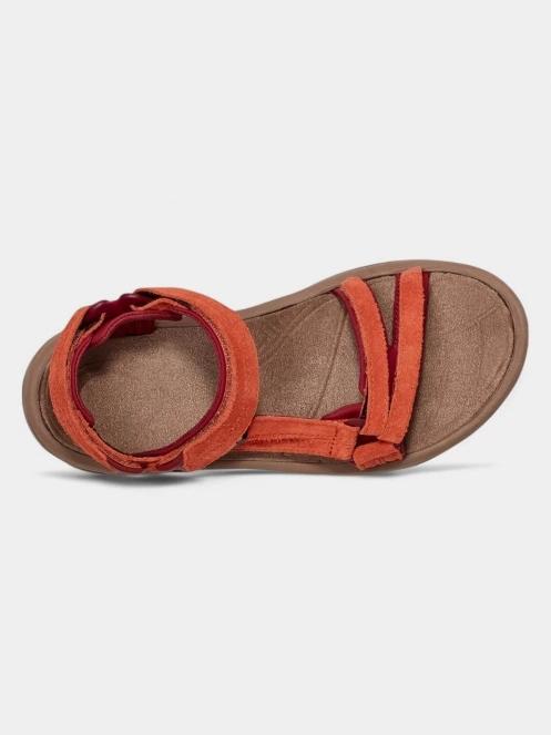 sandale pt. femei Teva Terra Fi Lite Suede portocaliu 6