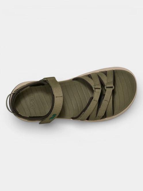 sandale de drumetie pt. femei Teva Tirra Sport oliv 6