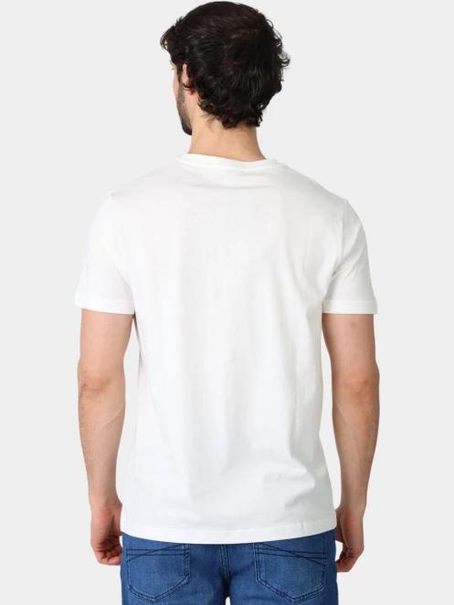 tricou cu maneci scurte pt. barbati TBS Tereltee alb 4