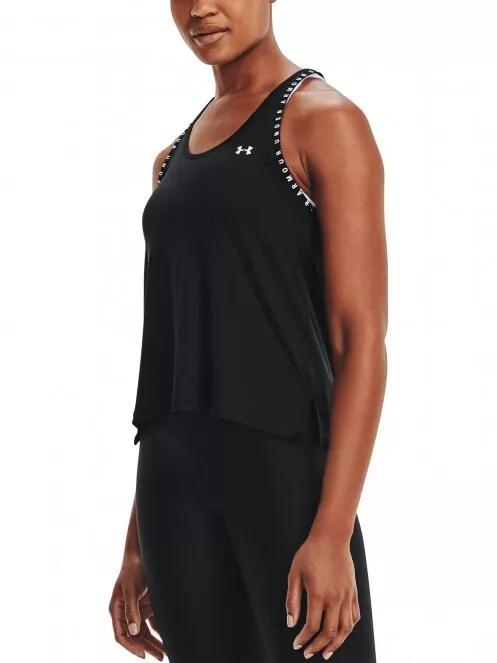 tricou pentru sport, cu maneci scurte pt. femei Under Armour Ua Knockout Tank negru 2