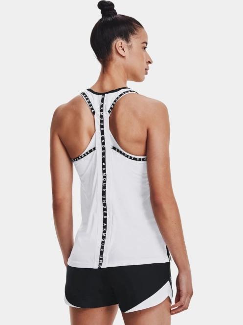 bluza tank pt. femei Under Armour UA Knockout Tank alb 3