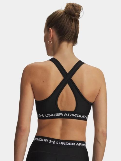 sutien pentru sport pt. femei Under Armour Crossback Mid Bra negru 3