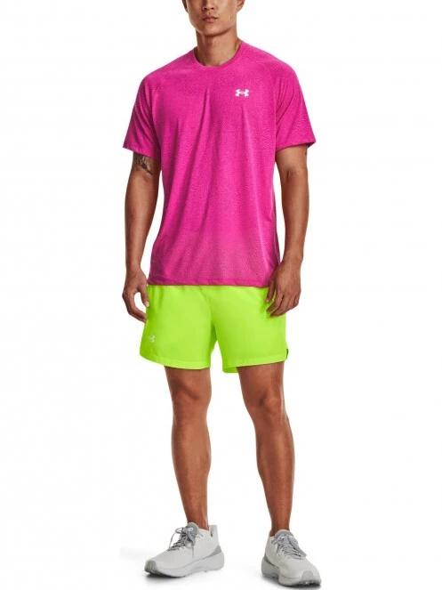 pantaloni scurti pt. barbati Under Armour Ua Launch 5'' Short verde 4