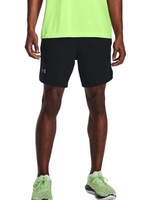 pantaloni de sport pt. barbati Under Armour Ua Launch 7'' 2-In-1 Short negru 2