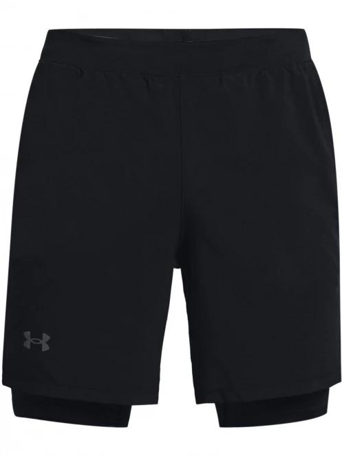 pantaloni scurti pentru sport pt. barbati Under Armour Ua Launch 7'' 2-In-1 Short negru 5