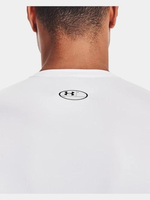 tricou cu maneci lungi, pentru sport pt. barbati Under Armour UA HG Armour Comp LS alb 5