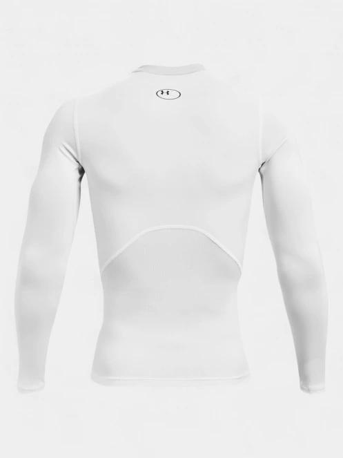 tricou cu maneci lungi, pentru sport pt. barbati Under Armour UA HG Armour Comp LS alb 8