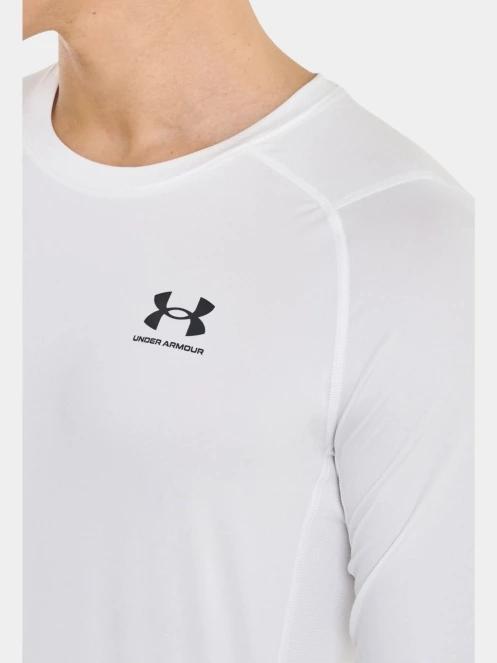 tricou cu maneci lungi, pentru sport pt. barbati Under Armour UA HG Armour Comp LS alb 6
