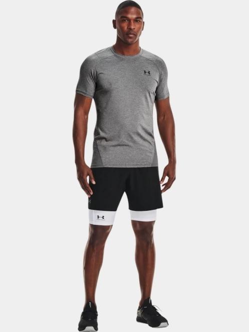 pantaloni de corp pt. barbati Under Armour UA HG Armour Lng Shorts alb 4