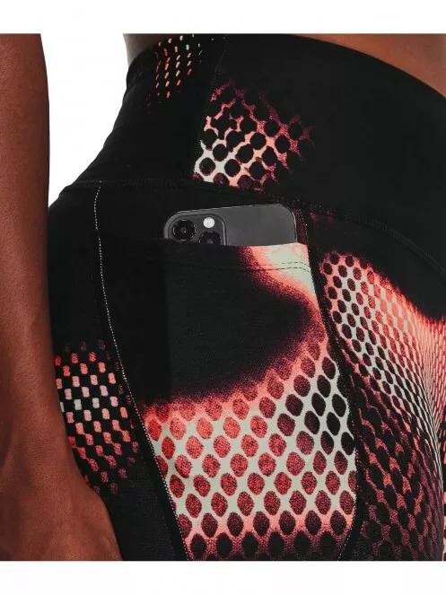 pantaloni de sport pt. femei Under Armour Armour Aop Ankle Leg rosu 4