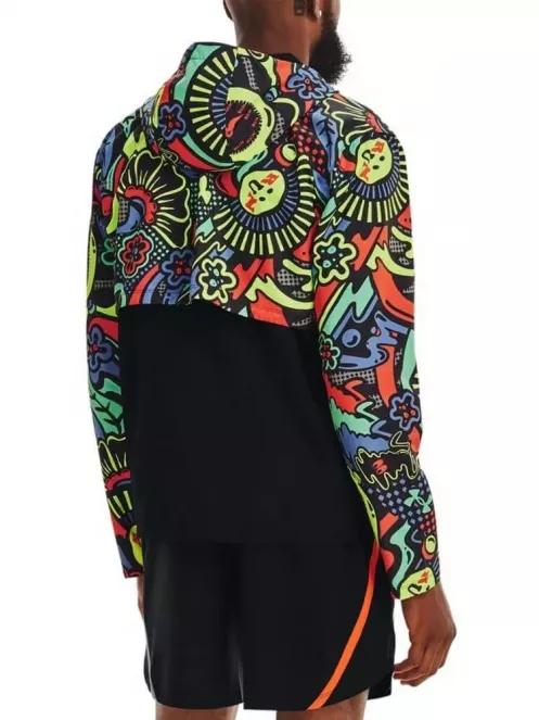 jacheta pentru alergare pt. barbati Under Armour Ua Keep Run Weird Jacket negru 3