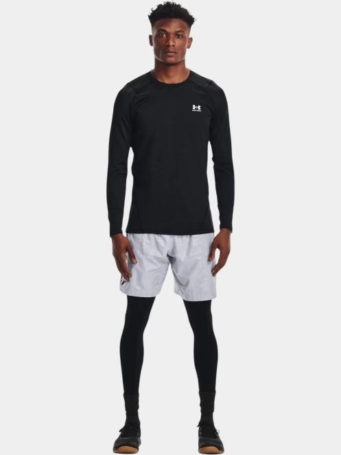 tricou cu maneci lungi, pentru sport pt. barbati Under Armour UA CG Armour Fitted Crew negru 4