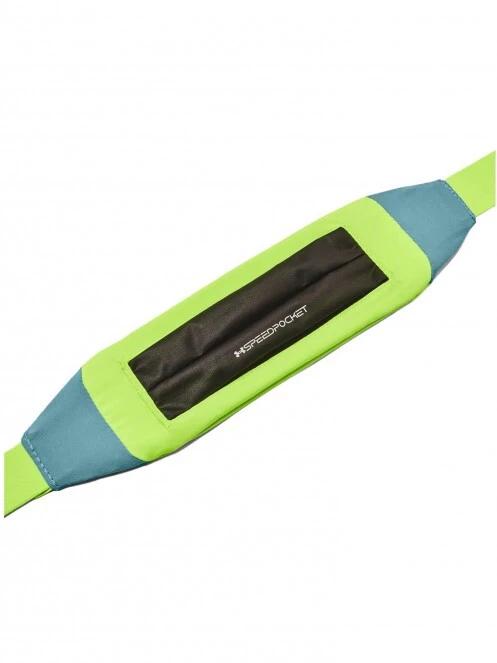 curea pentru alergare pt. femei Under Armour Ua Flex Speedpocket Run Belt verde 3