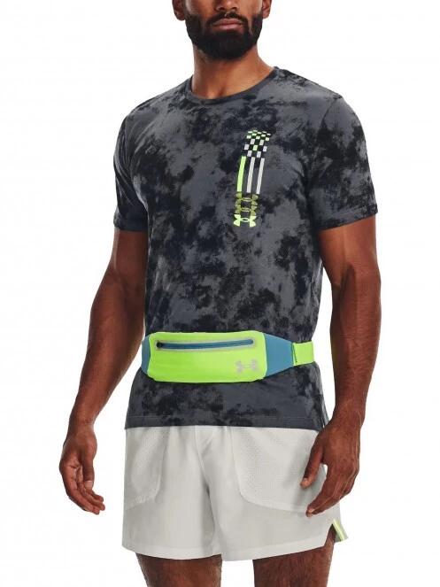 curea pentru alergare pt. femei Under Armour Ua Flex Speedpocket Run Belt verde 7
