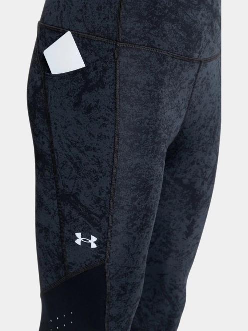 leggings pt. femei Under Armour Ua Fly Fast Ankle Prt Tights negru 4