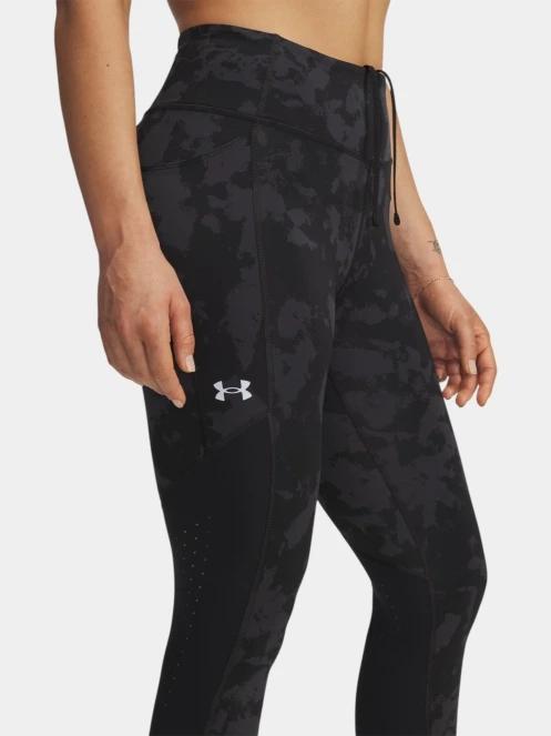 pantaloni de sport pt. femei Under Armour UA Launch Ankle Print Tights negru 5