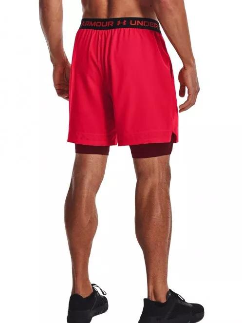 pantaloni scurti pentru sport pt. barbati Under Armour Ua Vanish Woven 2In1 Sts rosu 3