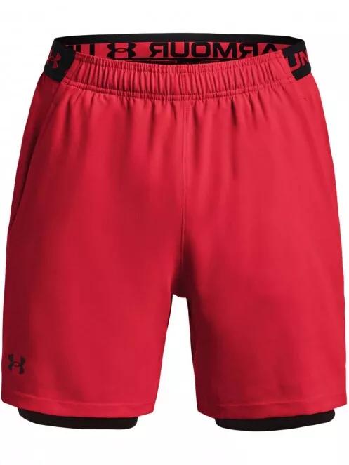 pantaloni scurti pentru sport pt. barbati Under Armour Ua Vanish Woven 2In1 Sts rosu 6