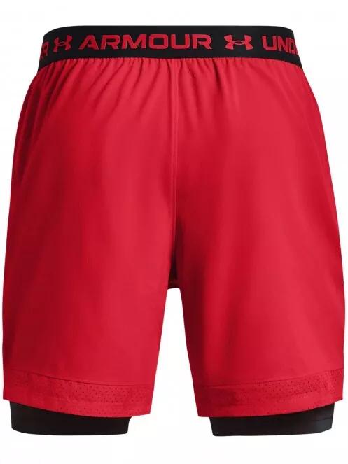 pantaloni scurti pentru sport pt. barbati Under Armour Ua Vanish Woven 2In1 Sts rosu 7