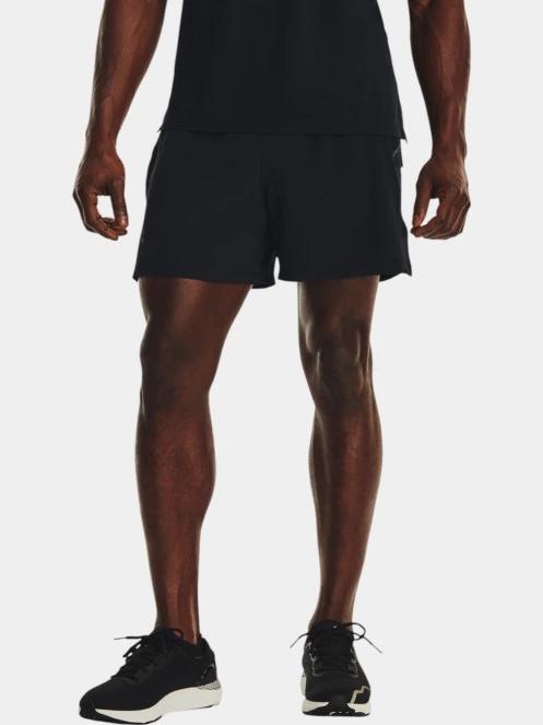 pantaloni scurti pentru sport pt. barbati Under Armour UA Launch PRO 5'' Shorts negru 2