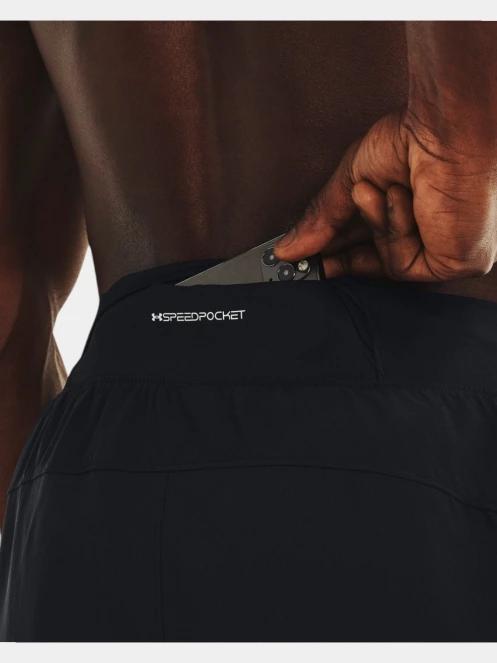 pantaloni scurti pentru sport pt. barbati Under Armour UA Launch PRO 5'' Shorts negru 5