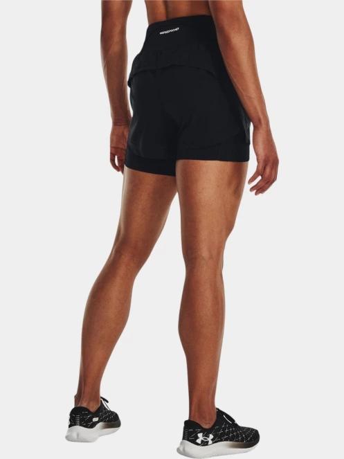 pantaloni scurti pentru sport pt. femei Under Armour Ua Launch Pro 2in1 Shorts negru 3