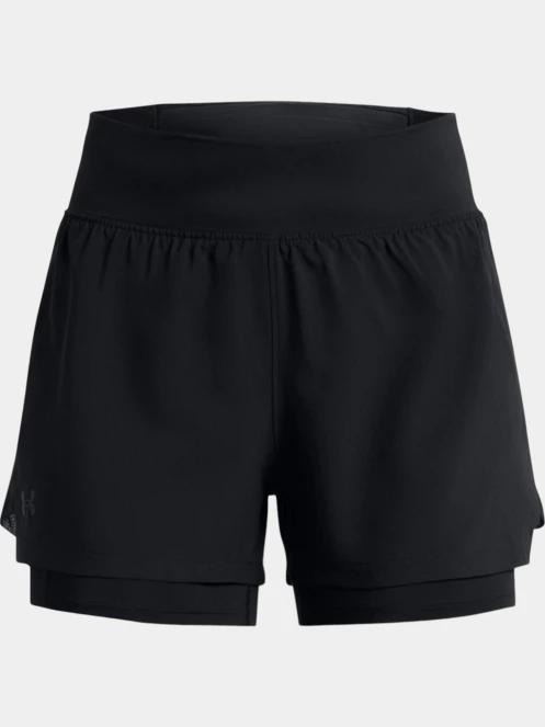 pantaloni scurti pentru sport pt. femei Under Armour Ua Launch Pro 2in1 Shorts negru 8