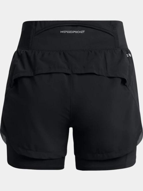 pantaloni scurti pentru sport pt. femei Under Armour Ua Launch Pro 2in1 Shorts negru 9