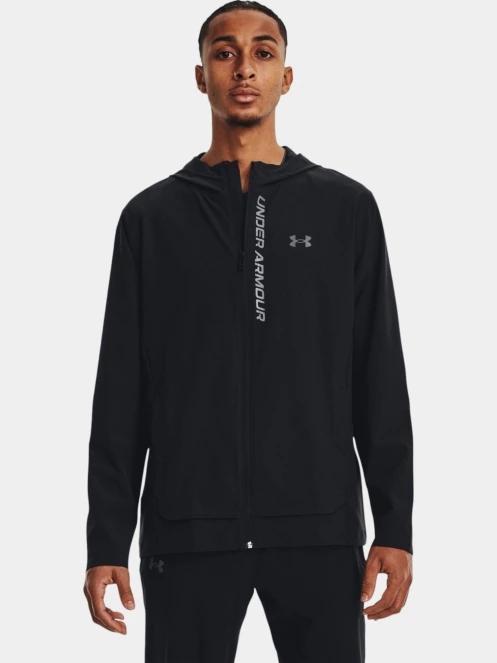 jacheta pentru alergare pt. barbati Under Armour Ua Outrun The Storm Jacket negru 2