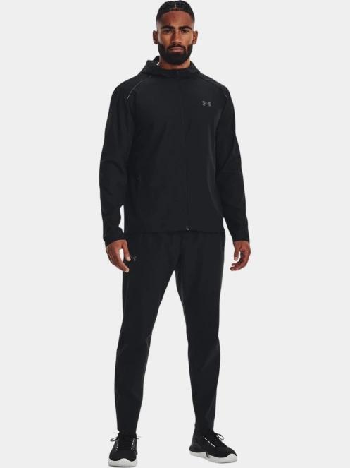 jacheta pentru alergare pt. barbati Under Armour Ua Storm Run Hooded Jacket negru 4
