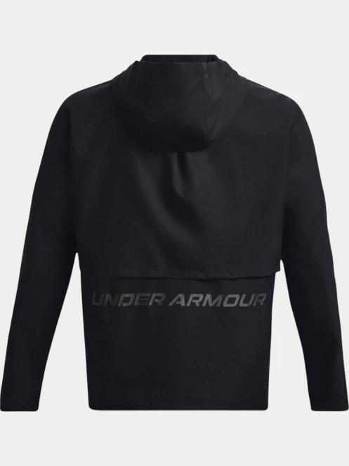 jacheta pentru alergare pt. barbati Under Armour Ua Storm Run Hooded Jacket negru 8