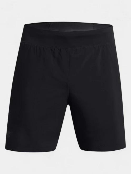 pantaloni scurti pentru sport pt. barbati Under Armour UA Launch PRO 2n1 7'' Shorts negru 8