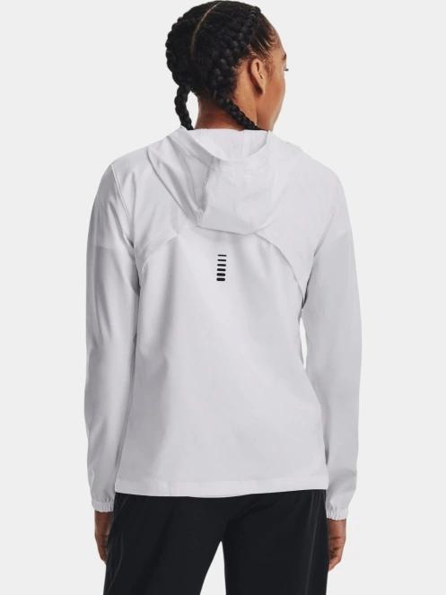jacheta pentru alergare pt. femei Under Armour Ua Outrun the Storm Jacket alb 3