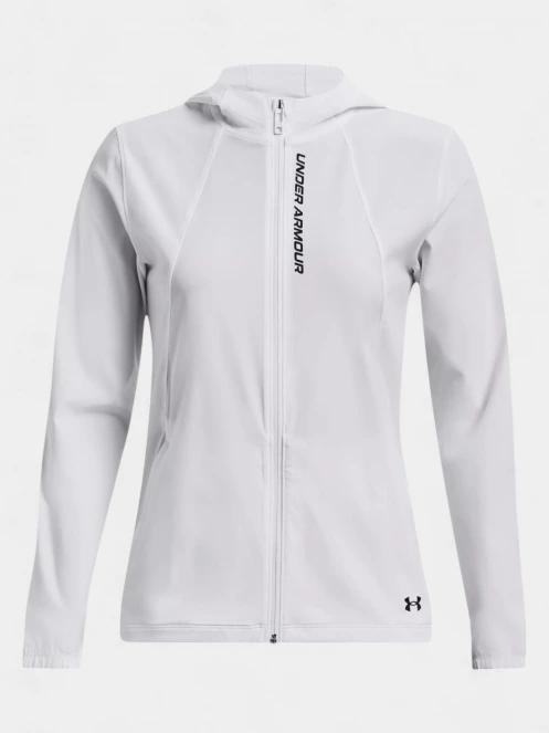 jacheta pentru alergare pt. femei Under Armour UA OutRun the Storm Jacket alb 6